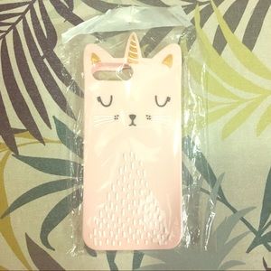 Silicone Kitticorn iPhone 5/6/7/8/X/Plus cases